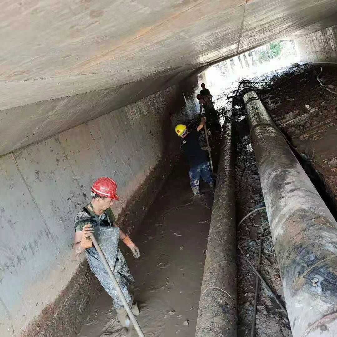 祁连工业管道清淤