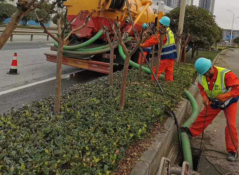 祁连市政管道清淤